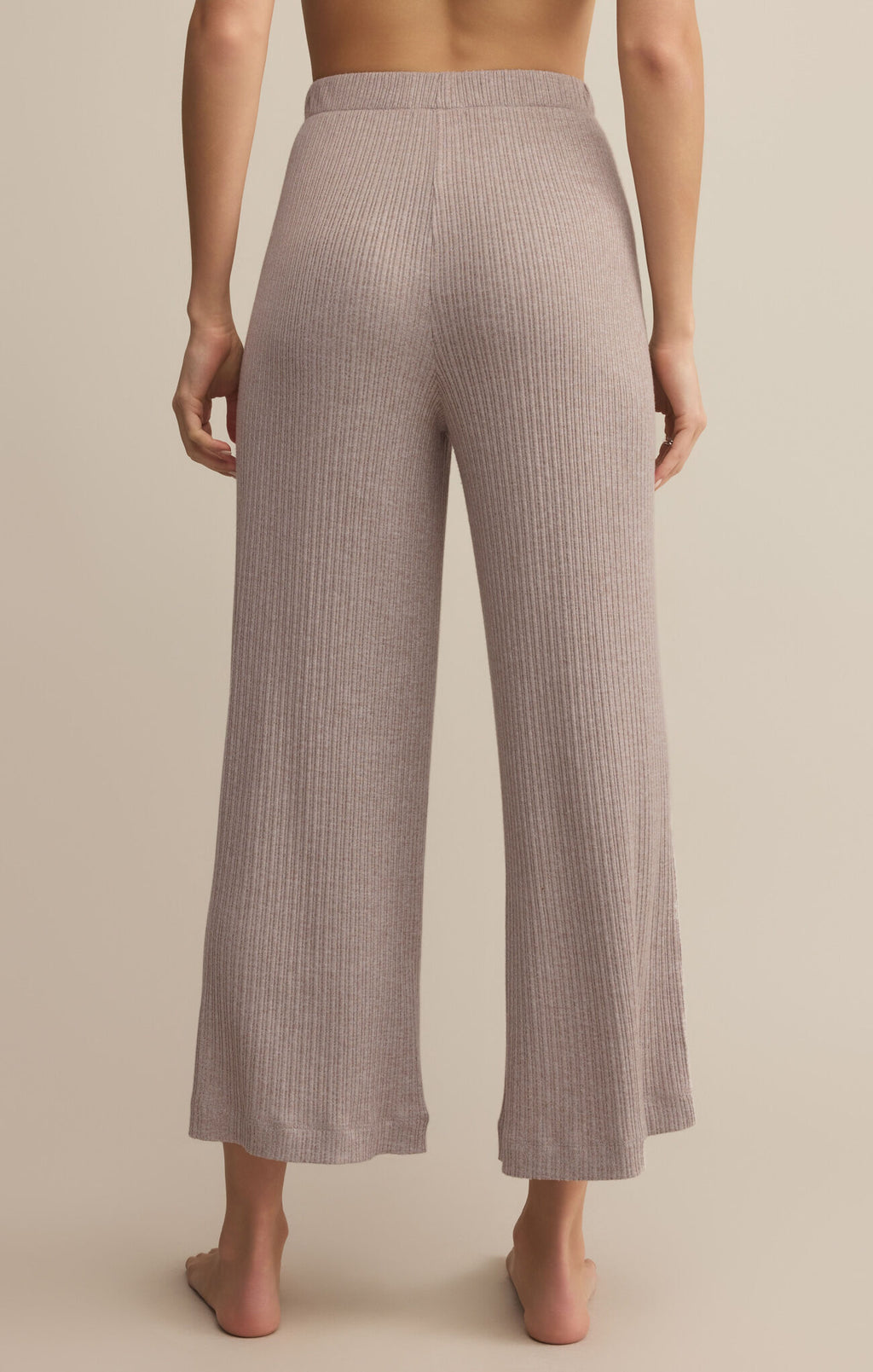 Z Supply Coastline Mini Rib Pant in Slate Grey