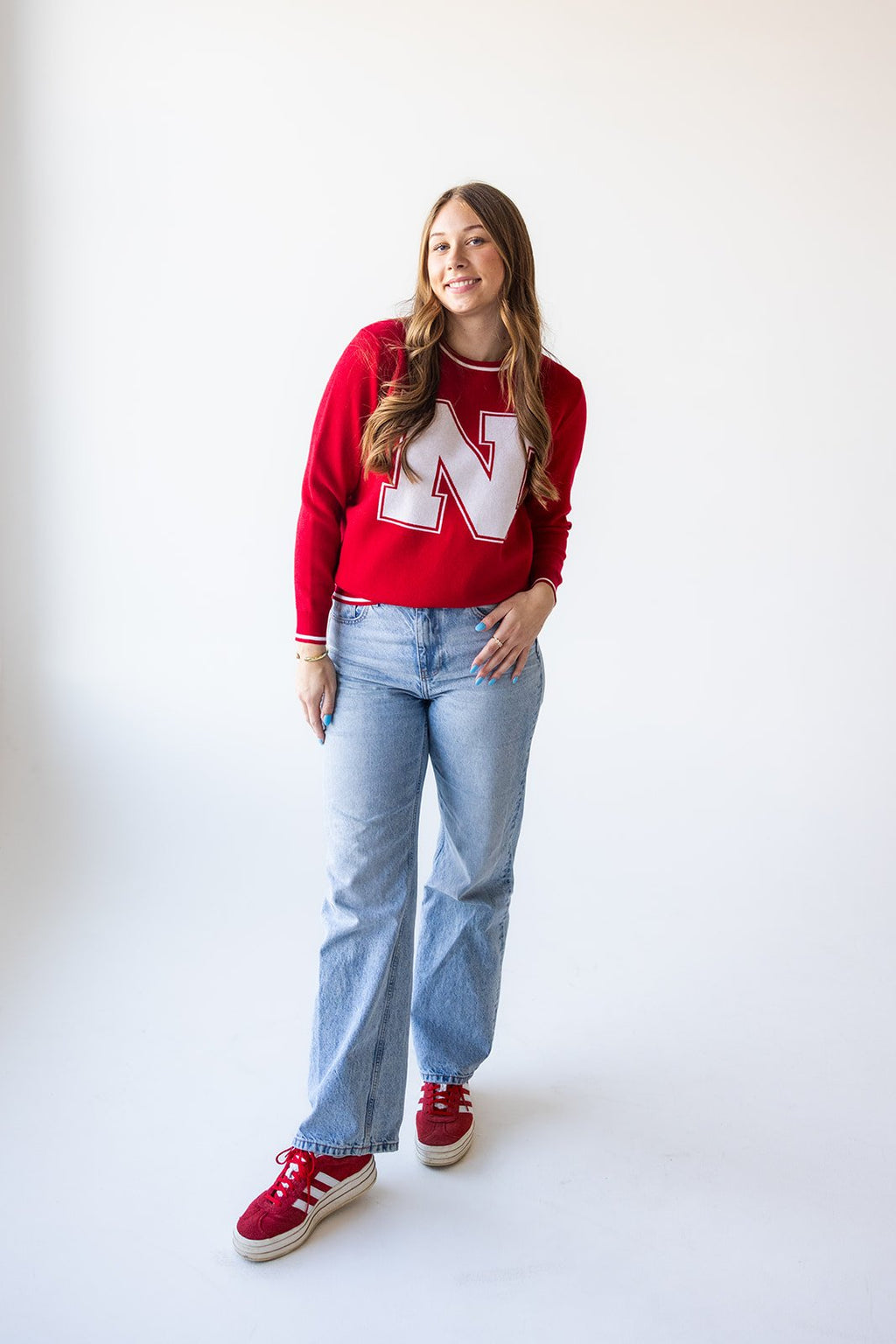 Nebraska Wickstrom Knit Sweater