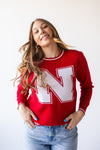 Nebraska Wickstrom Knit Sweater