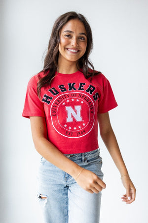 Nebraska Saylor Star Tee