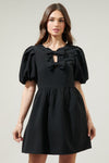 Rica Suave Kimmy Bow Tie Mini Dress
