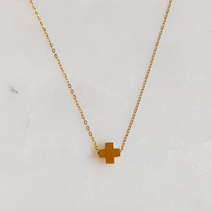 So Very Blessed Cross Necklace in Gold