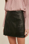 Joni Leather Mini