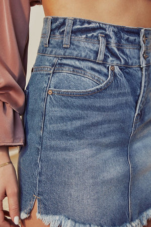 Country Roads Denim Skirt
