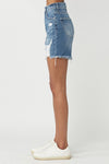 Paxton High Rise Distressed Cutoff
