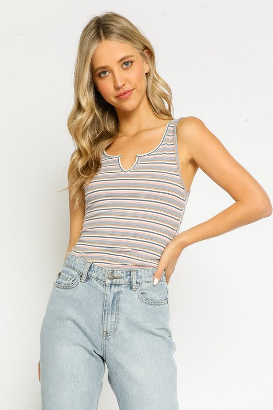 Keep It Retro Striped Tank