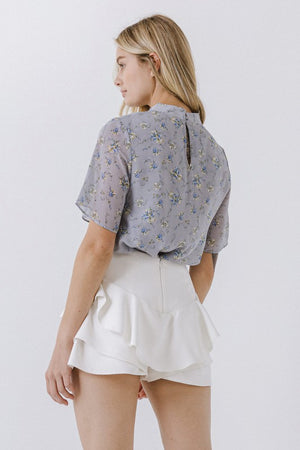 Sunday Funday Floral Blouse