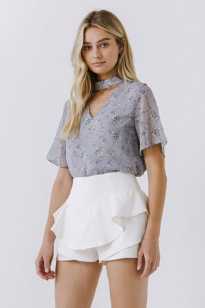 Sunday Funday Floral Blouse