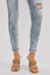 XOXO Acid Wash Skinny Denim