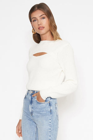 Love You Always Sweater in Ivory
