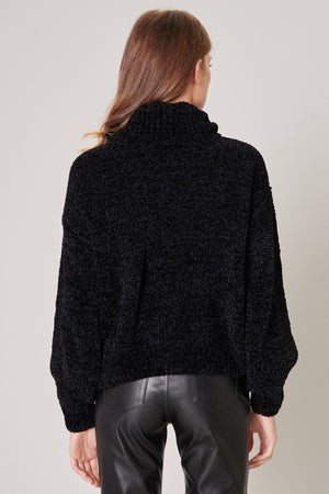 Raphaela Chenille Cowl Neck Sweater