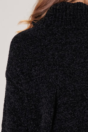 Raphaela Chenille Cowl Neck Sweater