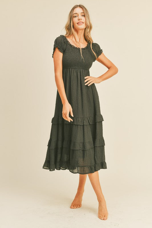 Take Me With You Midi Dress