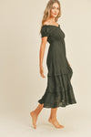 Take Me With You Midi Dress