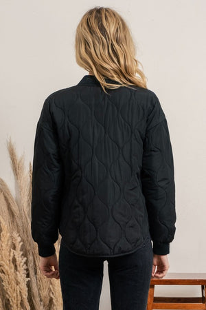 Beckett Quilted Bomber Jacket