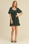 Midnight Rain Babydoll Dress