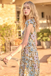 Elise Floral Maxi Dress