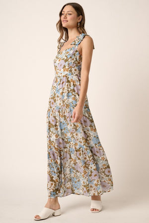 Elise Floral Maxi Dress
