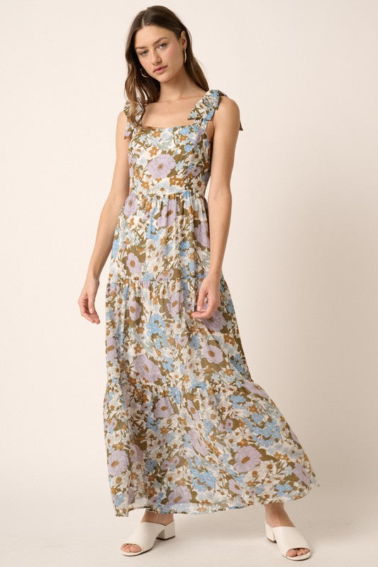 Elise Floral Maxi Dress