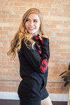 Buffalo Plaid Double Hooded Sweatshirt