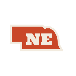 Nebraska State Sticker