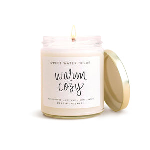 Warm and Cozy Soy Candle