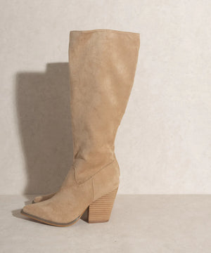 Hayward Knee High 3-Paneled Boot