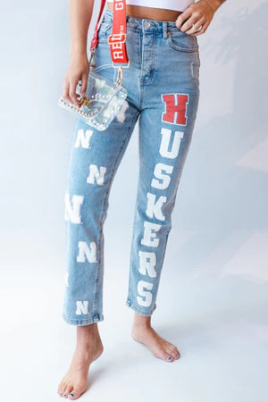 Huskers Game Day Denim