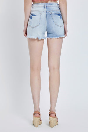 Henley High Rise Two Toned Shorts