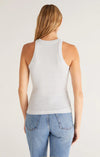 Z Supply Lily Tank in Light Heather Grey
