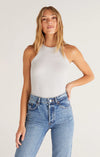 Z Supply Lily Tank in Light Heather Grey