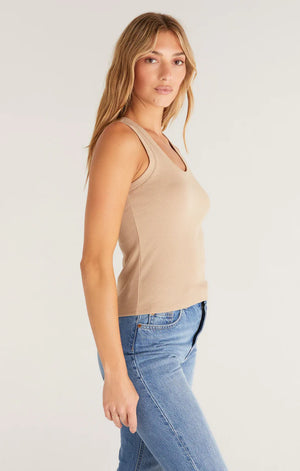 Z Supply Sirena Rib Tank in Driftwood