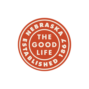 Nebraska The Good Life Sticker