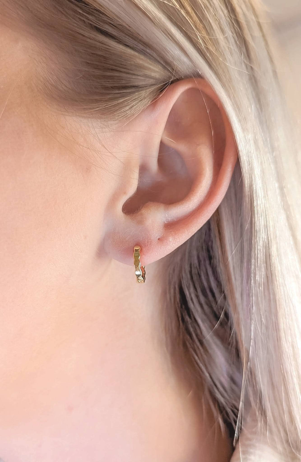 Beth Earrings in Gold