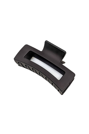 Brooklyn Black Matte Claw Clip