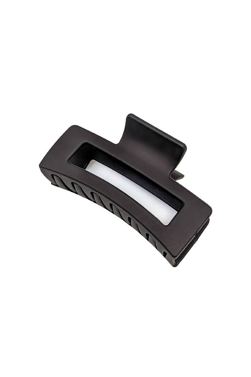 Brooklyn Black Matte Claw Clip