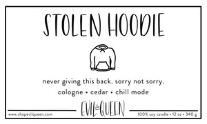 Evil Queen Stolen Hoodie Candle