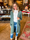 My Favorite Cardigan in Vintage Green