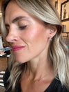 Sherri Huggie Earrings in Silver