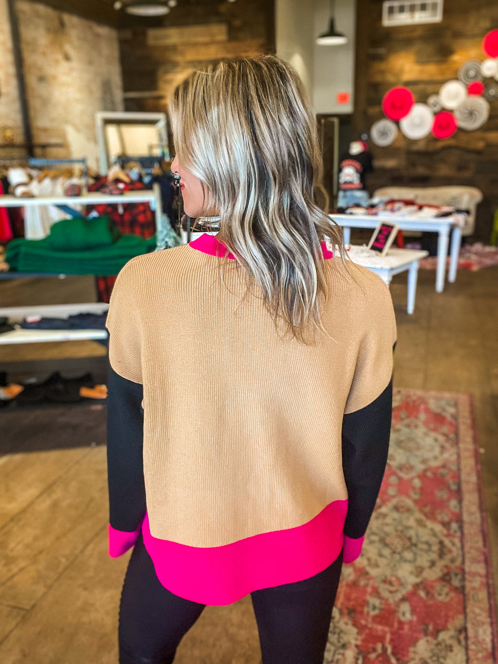 Sienna Colorblock Sweater