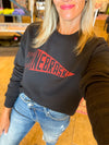 Old School Nebraska Sweatshirt in Black