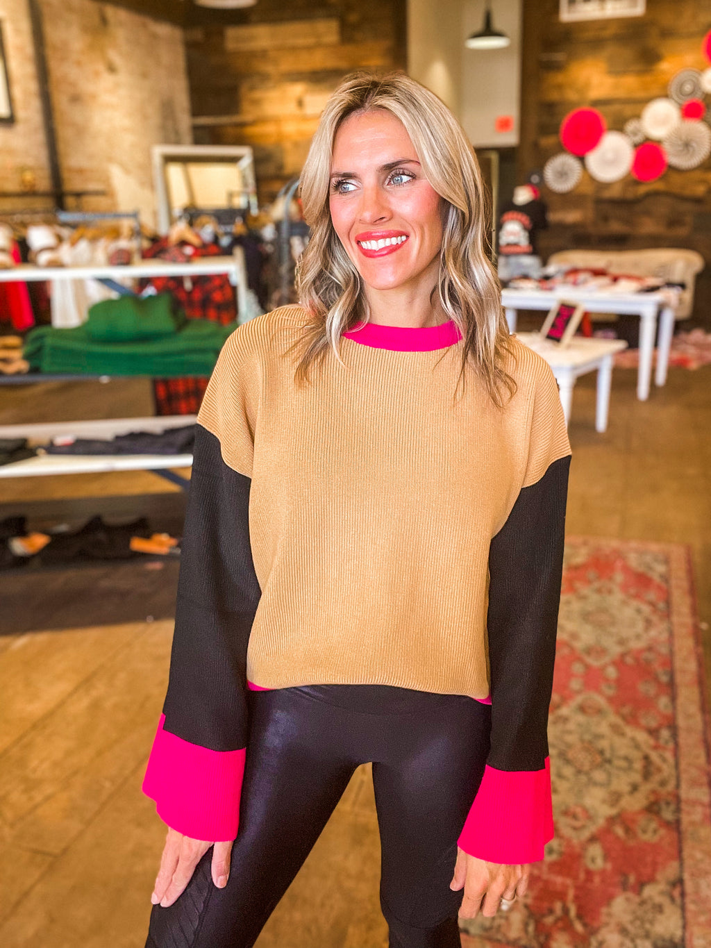 Sienna Colorblock Sweater
