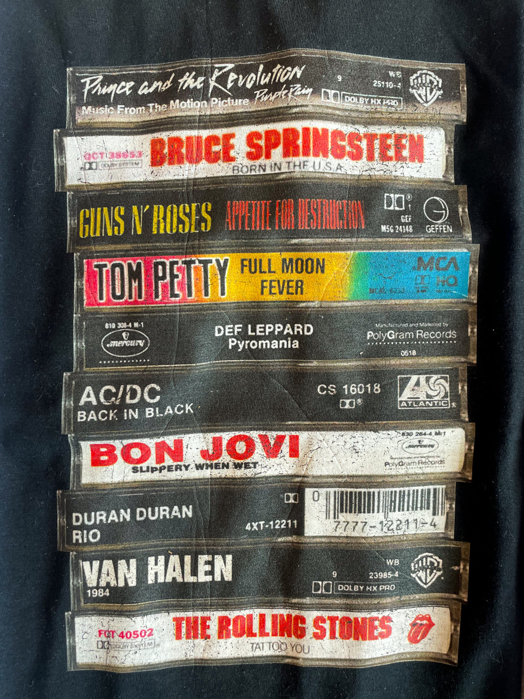 Rock Classic Cassettes Tee