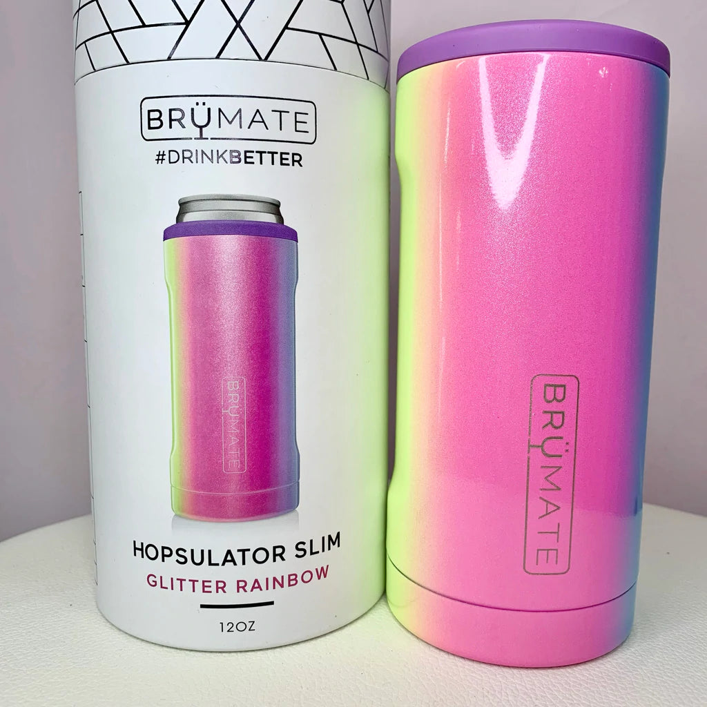 BruMate Hopsulator Slim 12 oz / Glitter Mermaid