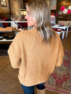 Lizzy Chunky Sweater in Camel
