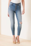 KUT High Rise Distressed Connie in Fully