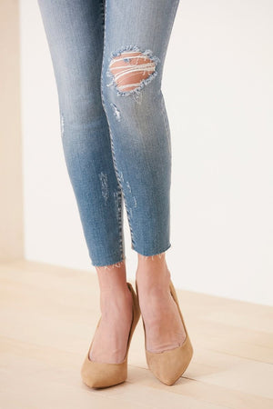 KUT High Rise Distressed Connie in Fully