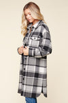 Dillan Plaid Oversized Shacket